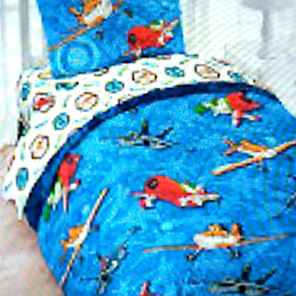 Disney Other - DISNEY Planes Twin Fitted Sheet & Pillow Case